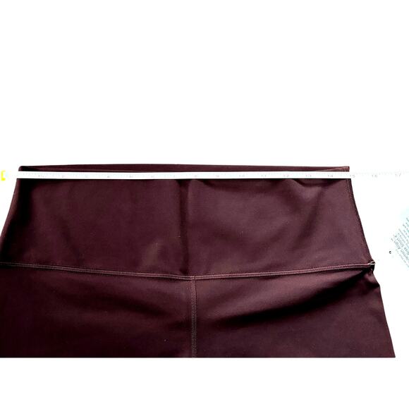 Lululemon Align High-Rise Short 4" NWT Women Size 14 LW7BJYS Goodnight Plum - Picture 7 of 13
